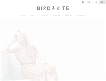 Tablet Screenshot of birdandkite.com